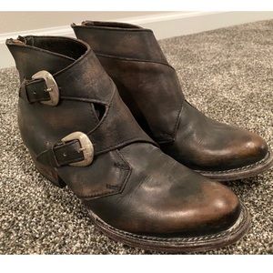 Freebird Booties size 9, but fits more like an 8